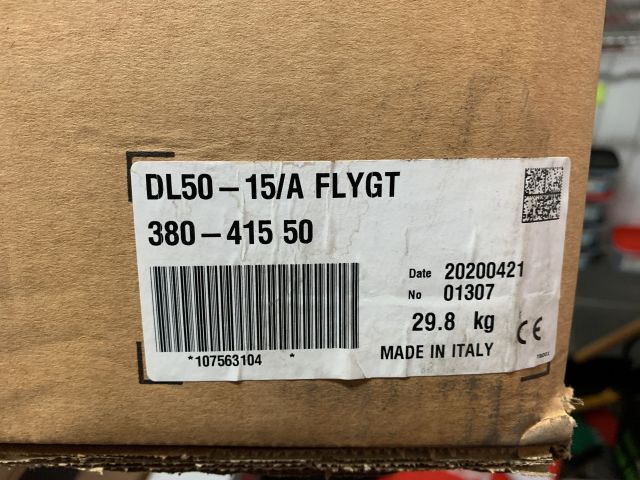 809433-5 Submersible drainage sump pump Flygt DL50-15 / A (new)