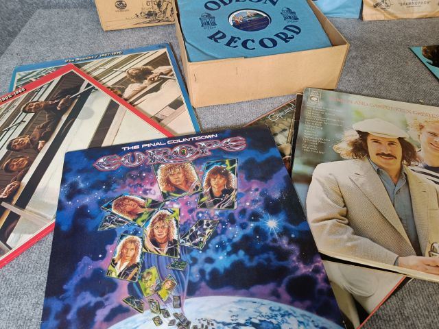 804280-14 Collection of vinyl records, + 1000 pcs