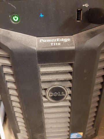 804902-5 Server Computer, Battery Backup (UPC) & Monitor - Dell & APC