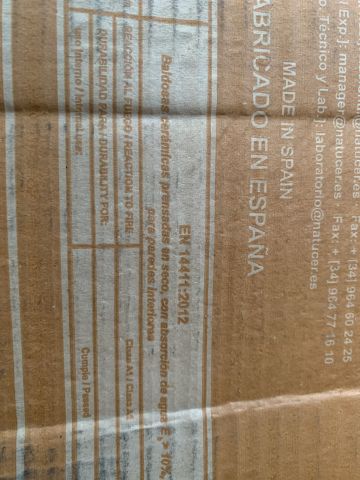 872488-6 Tiles from Natucer, M10x10, Tot about 11m2