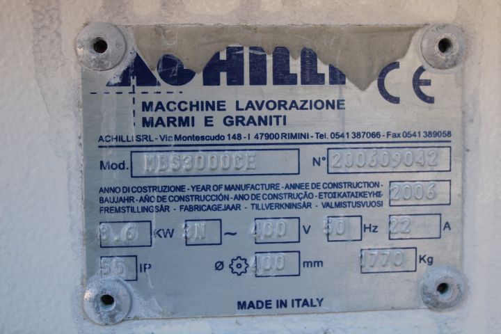 830262-42 Brosåg / Stensåg Achilli MBS3000, 2006