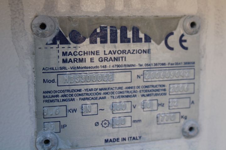 830262-43 Brosåg / Stensåg Achilli MBS3000, 2006