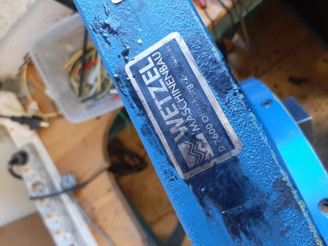 804942-4 Engine holder - Wetzel, incl. work table, tools etc.