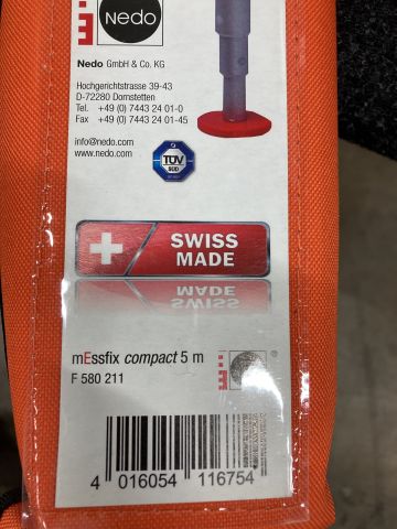 873341-4 2 measuring sticks Nedo Messfix Compact (3 and 5 meters)