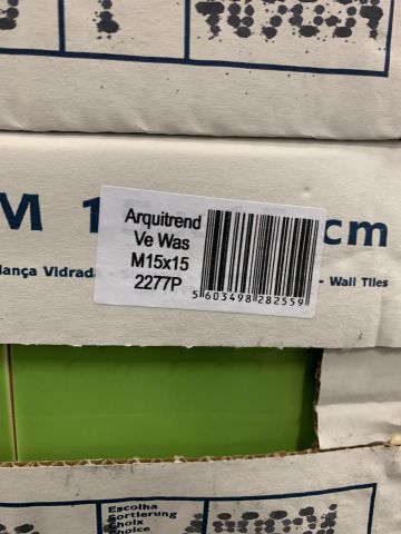 872506-4 Tiles from Cinca, M15x15, Tot about 54m2