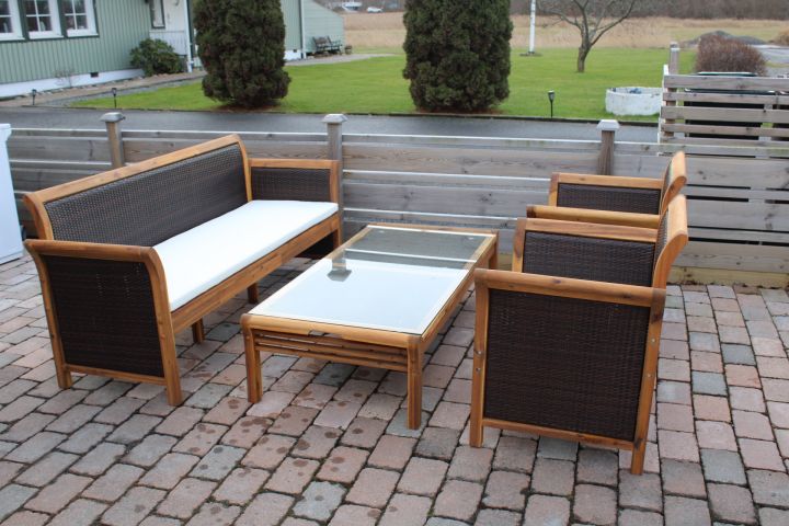 873819-3 Outdoor furniture in Teak