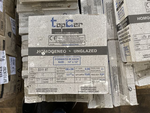 829881-3 Tiles from TopCer, M30x30, Tot about 388m2