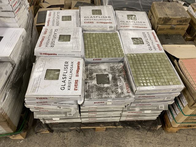 872632-3 Crystal mosaic from Evers Glasfliser M20x20 Tot about 48 m2