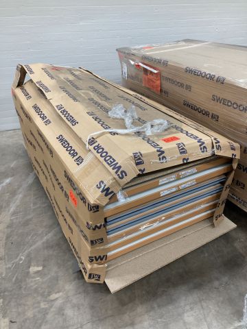 874253-7 Lot with security doors Swedoor MDE10ML