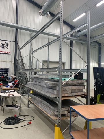 873940-1 Pallet rack 2 sections