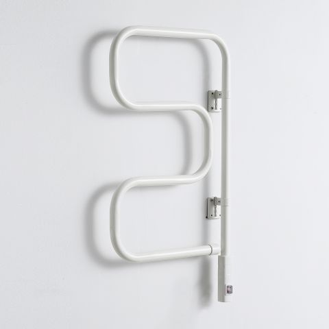 874917-1 Hermod white Towel rail - sw1627/white - Shipping included