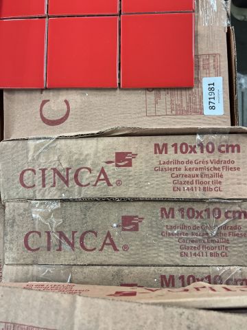 871981-4 Tiles from Cinca M10X10 Tot about 73m2