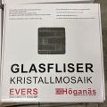 871982-4 Crystal mosaic from Evers CC Höganäs approx. 52 packages Tot approx. 21m2