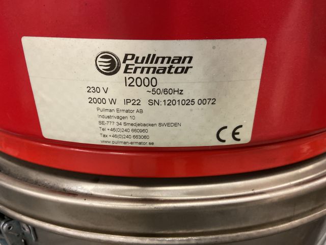 874037-2 Industrial vacuum cleaner Pullman Ermator l2000