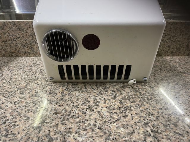 875505-2 Dan Dryer art ae white Non-contact hand dryer with casing in 4 mm die-cast aluminum