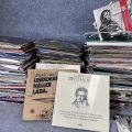 804280-7 Collection of vinyl records, + 1000 pcs