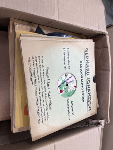 804280-22 Collection of vinyl records, + 1000 pcs