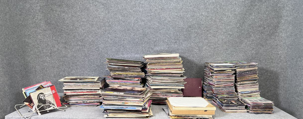 804280-2 Collection of vinyl records, + 1000 pcs
