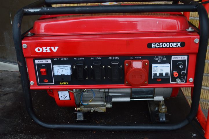 779623-2 Power plant OHV EC5000EX with trolley