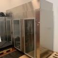 874123-1 Glass refrigerator, 3-doors