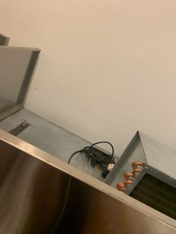 874123-5 Glass refrigerator, 3-doors