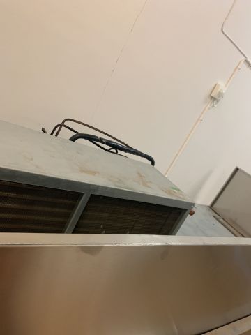 874123-6 Glass refrigerator, 3-doors