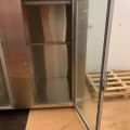 874123-9 Glass refrigerator, 3-doors
