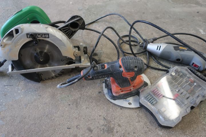 794992-1 Various power tools - circular saw, grinding machines