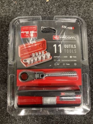 875566-2 Socket wrench set Facom RXPICO Mini 1/4 "