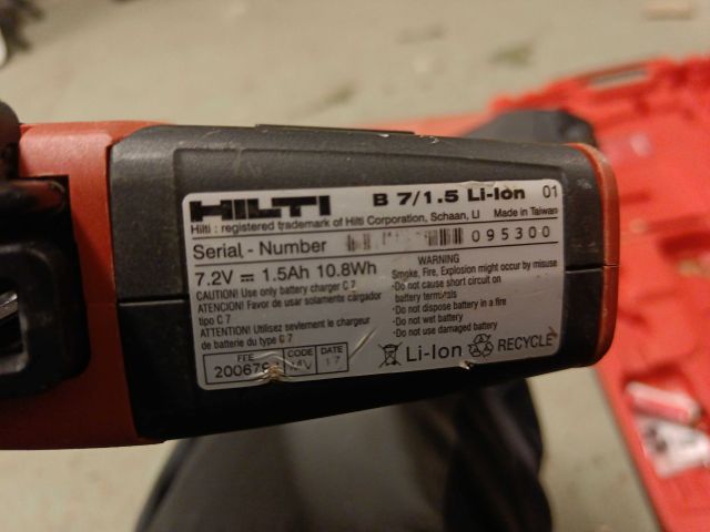 826118-7 Nail gun Hilti GX 90-WF