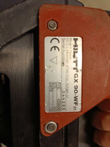 826118-8 Nail gun Hilti GX 90-WF