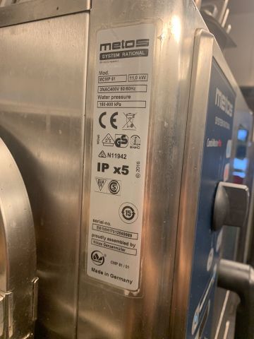 874149-5 Rational oven Metos Combimaster Plus