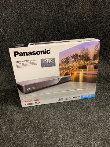 876186-2 Blu-ray player supporting HDR and 3D Panasonic DMP-BDT181EG