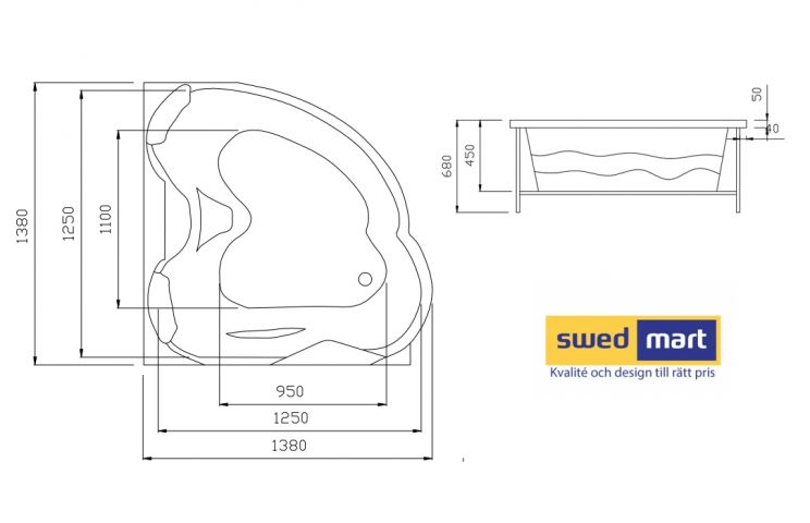 873724-5 Ronja Massagebadkar - sw755