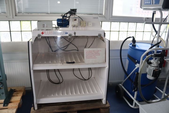 876079-1 Battery cabinet with multiplex charger and fan