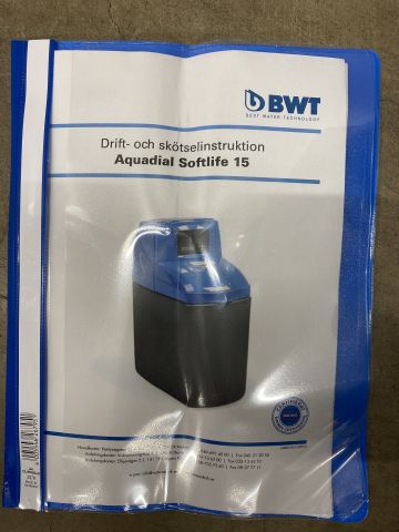 876744-4 Aquadial Softlife 15 Soft water filter