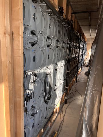 870561-3 LED screen, Unilumin TecViz P6, 84 pcs