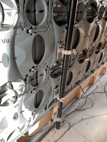 870561-9 LED screen, Unilumin TecViz P6, 84 pcs