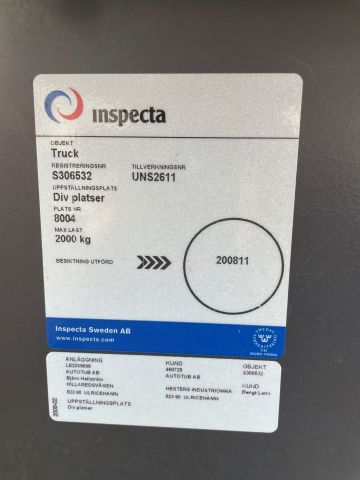 872791-23 Reach truck with charger Atlet UNS / 200DTFVRC675 (10692H)