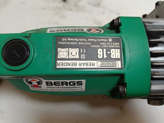 826242-8 Reinforcement bending machine Bendof HB-16