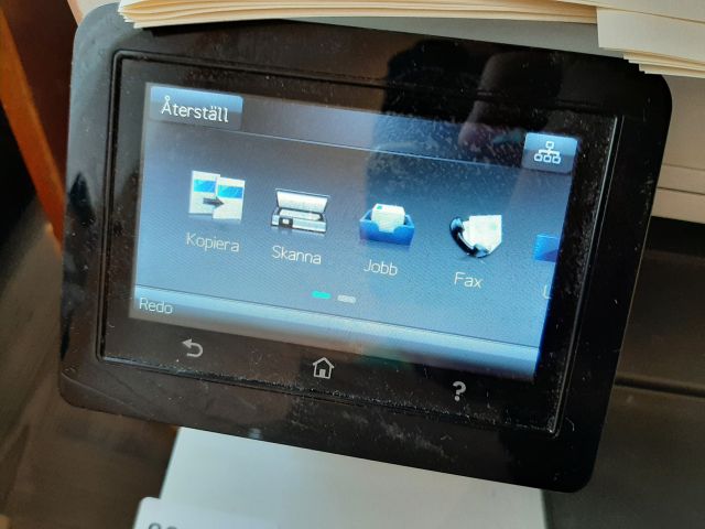 805010-4 Printer, HP, Color Laser Jet Pro MFP M477fdn and toner and paper