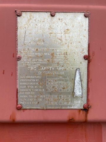 875516-2 Container 20 'Standard