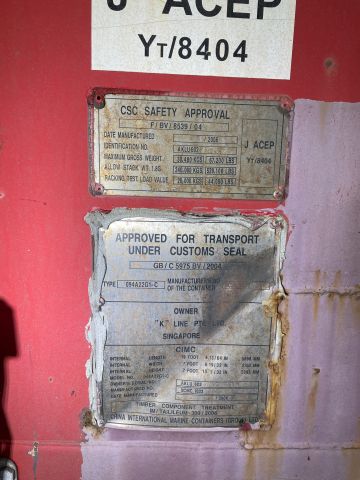 877791-4 Container 20 'Standard