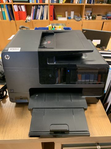 876411-2 Fujitsu Minipc, skrivare, skärm