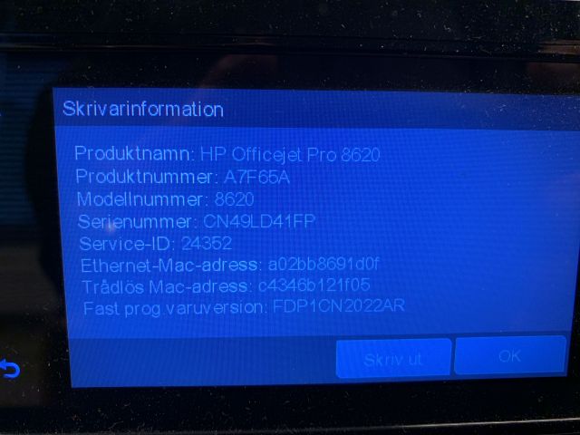 876411-3 Fujitsu Minipc, skrivare, skärm