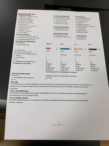 876411-5 Fujitsu Minipc, skrivare, skärm