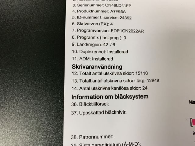 876411-6 Fujitsu Minipc, skrivare, skärm