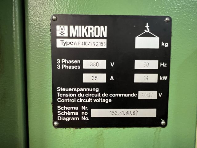 779659-7 CNC milling machine Micron WF41C