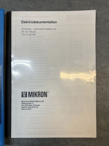 779659-17 CNC milling machine Micron WF41C