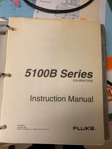 876423-8 Calibrator Fluke 5100B